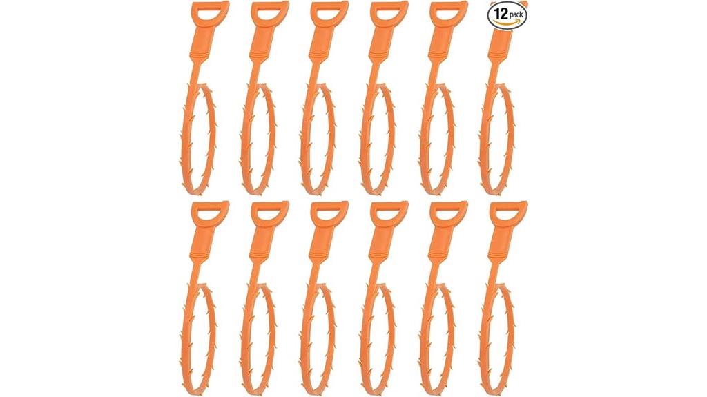 12 pack drain cleaning snakes
