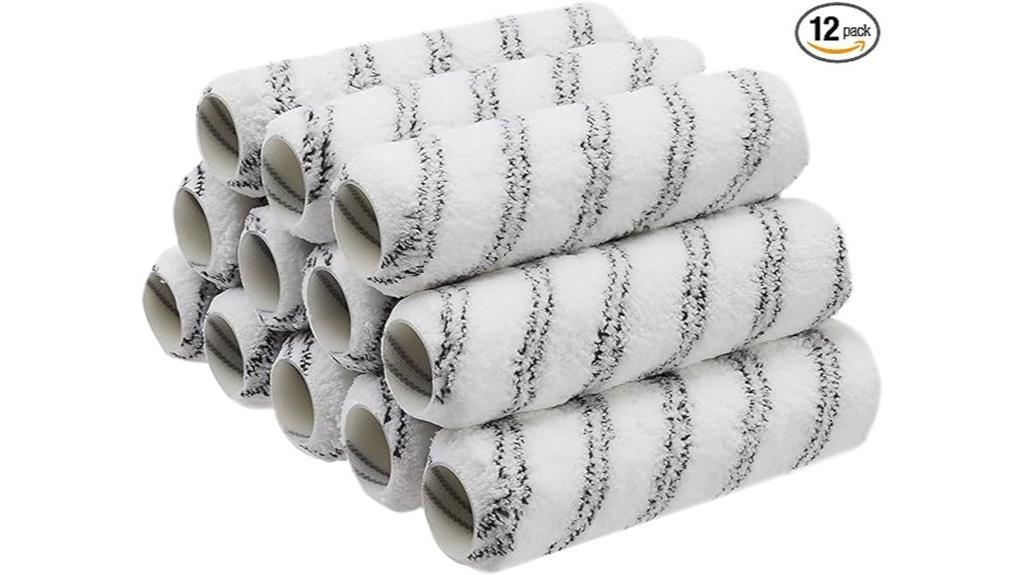 12 pack microfiber roller covers
