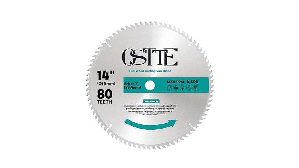 14 inch 80 tooth blade