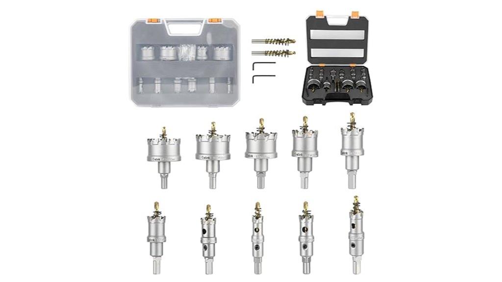 14 piece carbide hole saw