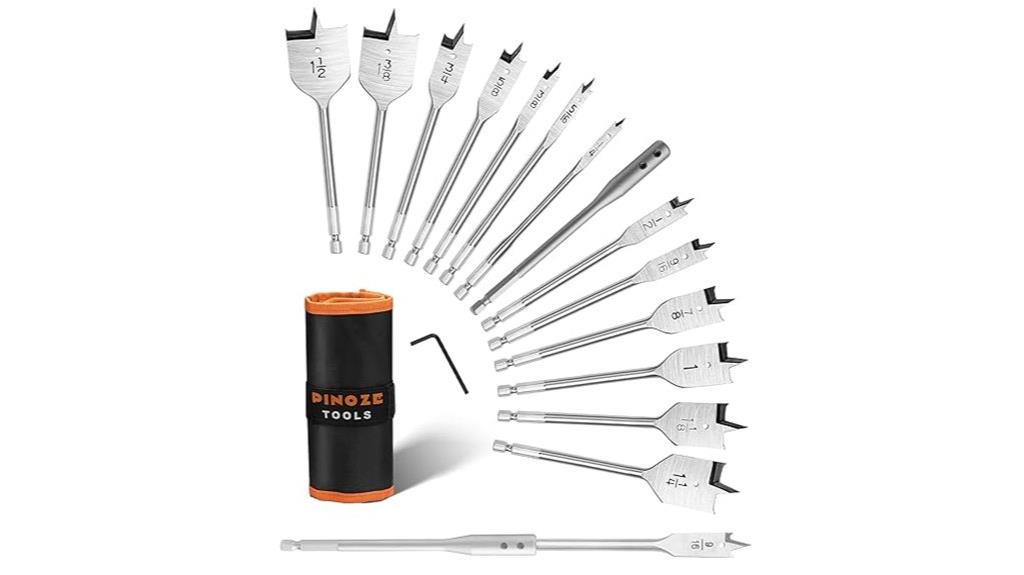 14 piece spade drill set