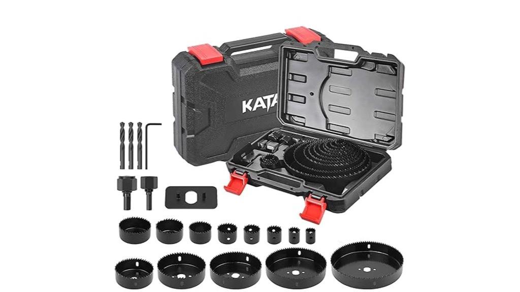 20 piece hole saw set