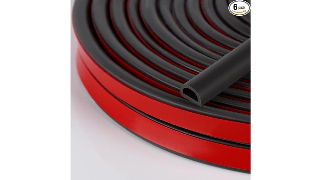 20ft d shaped door seal
