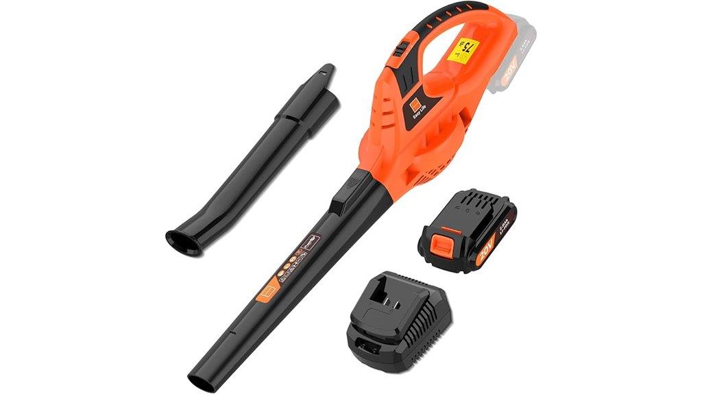 21 volt battery powered blower