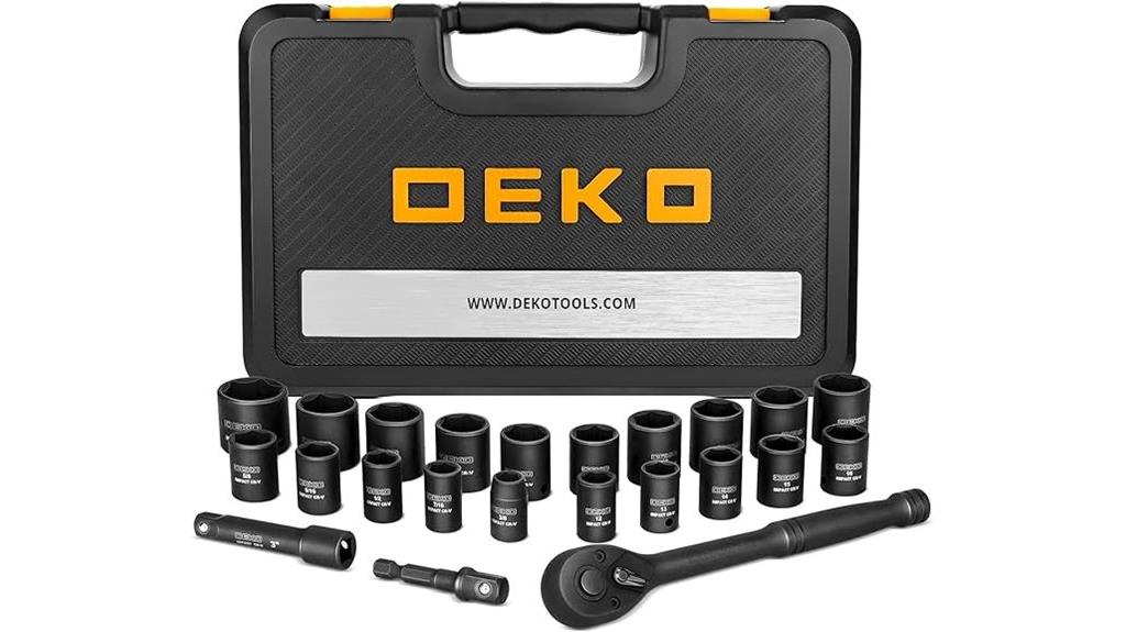 23 piece socket wrench set