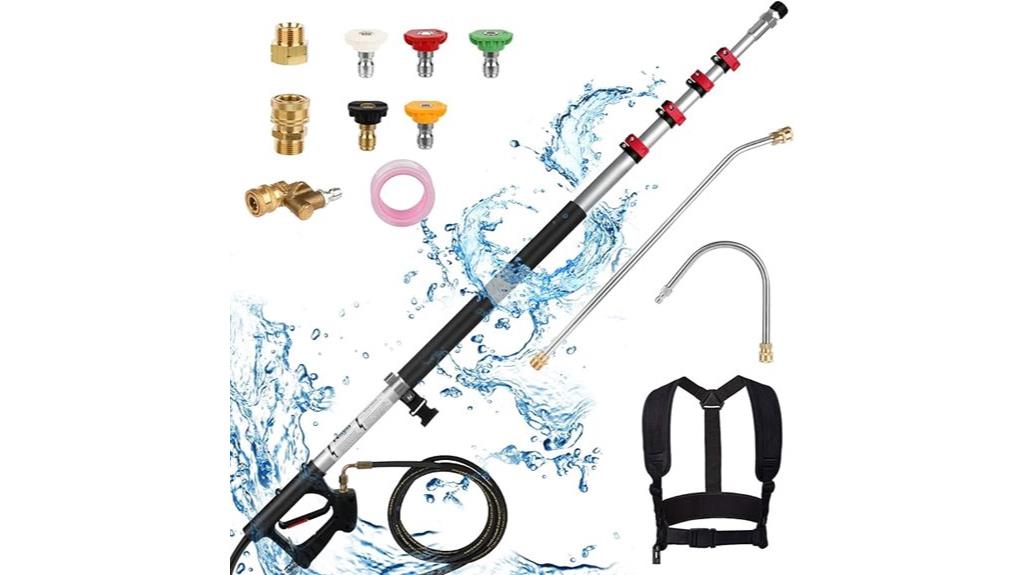 24 foot pressure washer wand