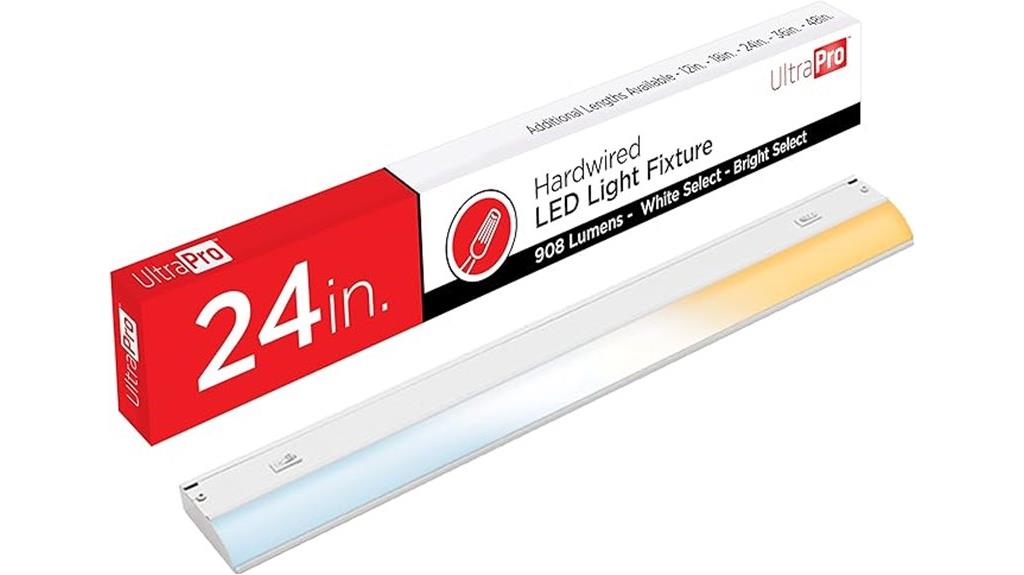 24 inch hardwired under cabinet lights