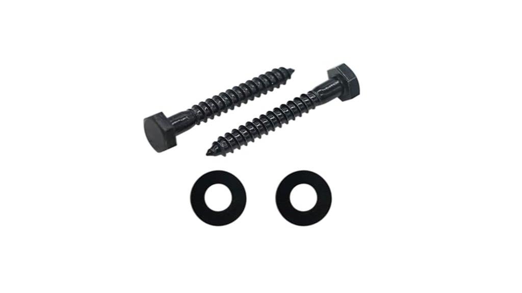 25 piece hex lag screws
