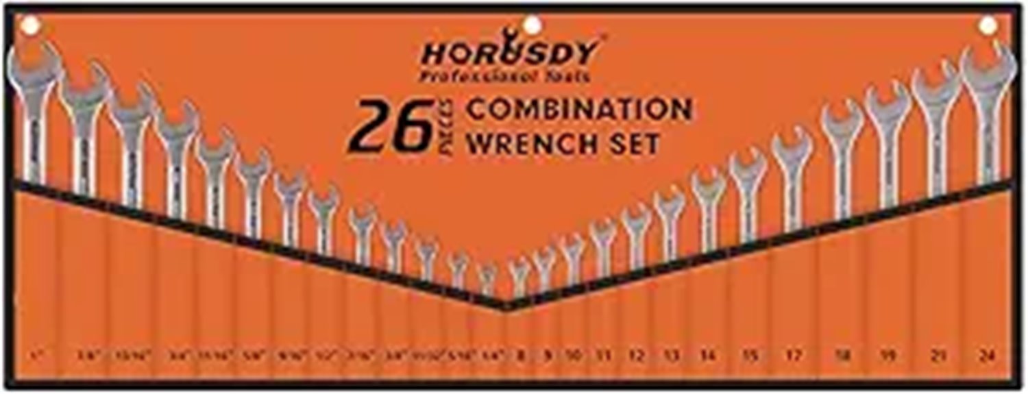 26 piece wrench set