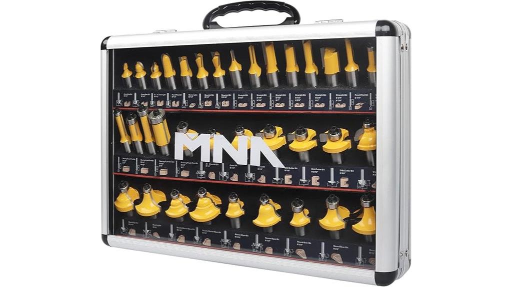 35 piece router bit set