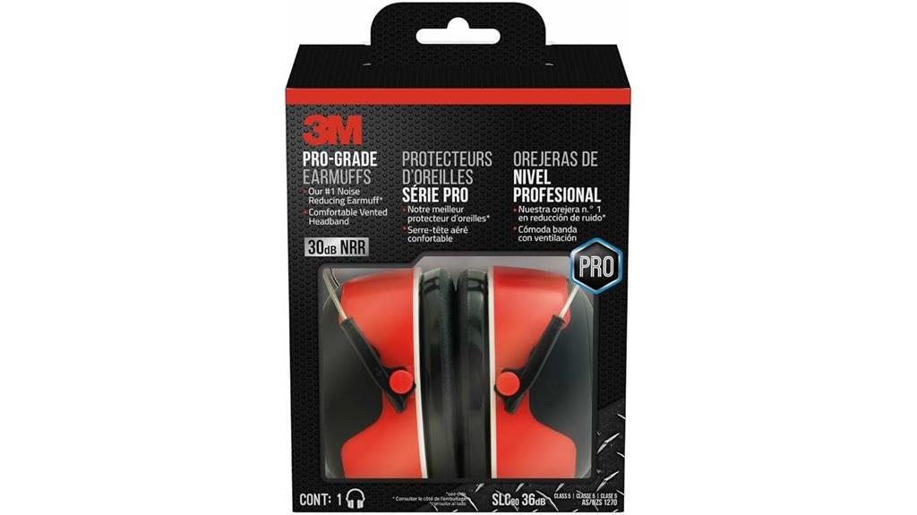 3m pro grade earmuffs