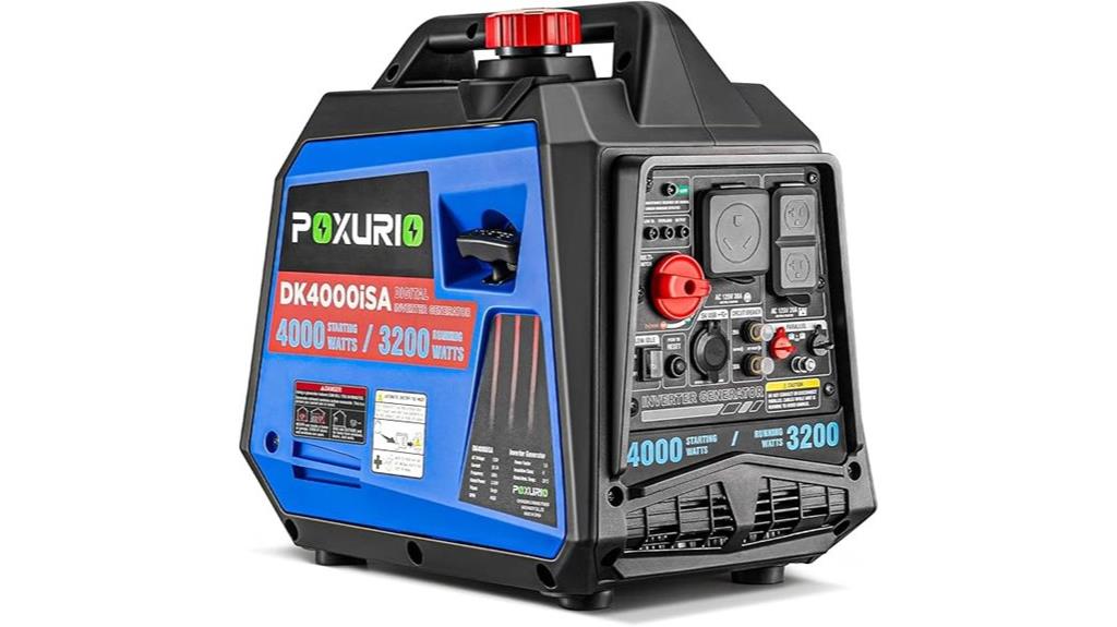 4000 watt gas generator