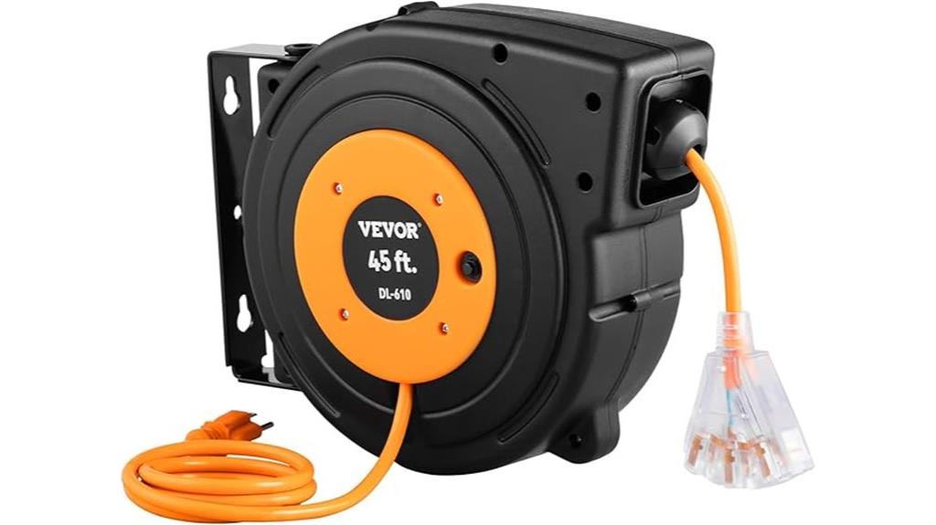 45 ft retractable cord