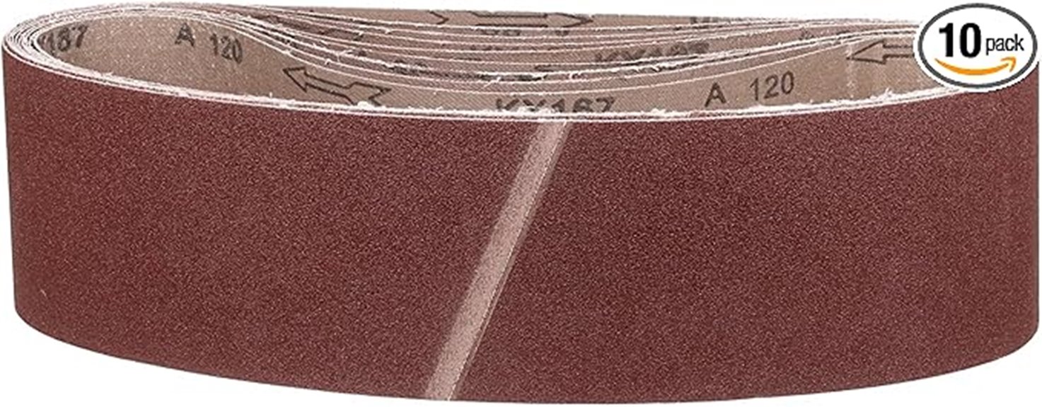 48 inch sanding belts