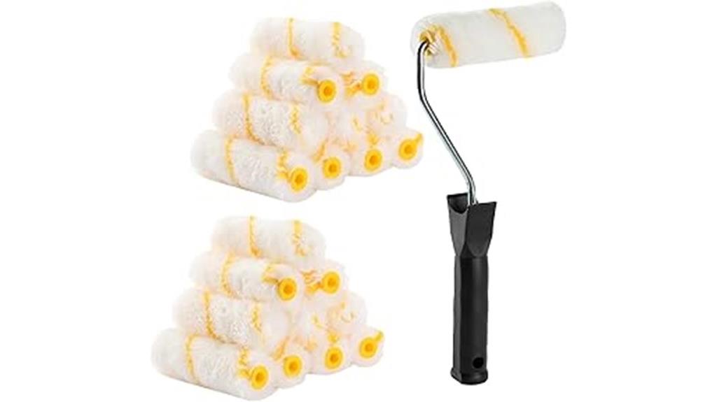 4 inch paint roller set