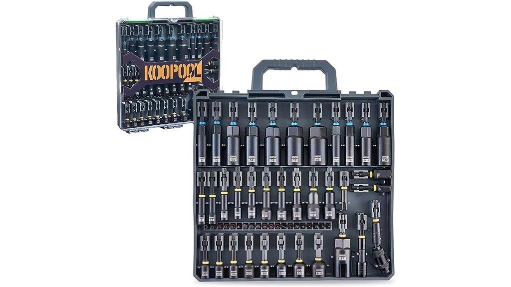 55 piece magnetic nut driver