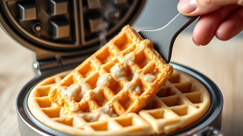 achieve perfect waffle batter