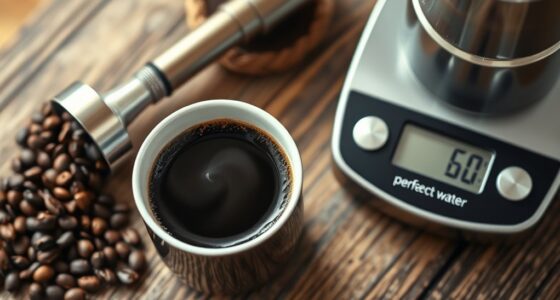 adjust grind ratio water