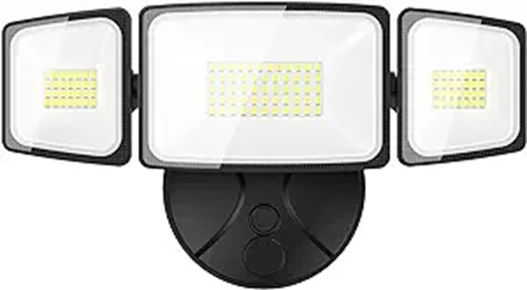 adjustable 60w outdoor floodlight