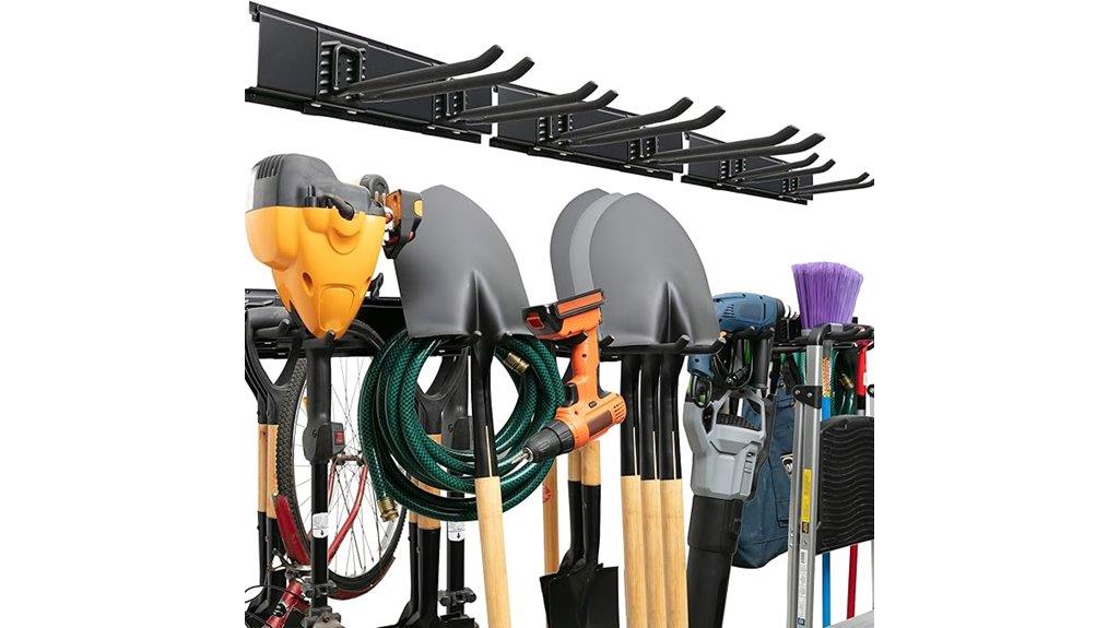 adjustable garage wall rack