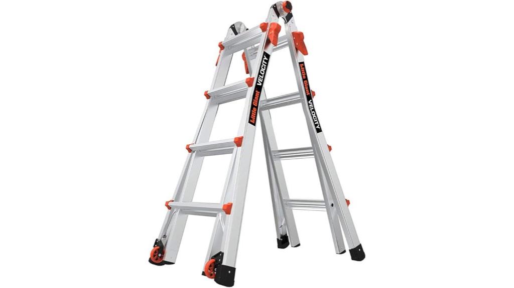adjustable multi position ladder