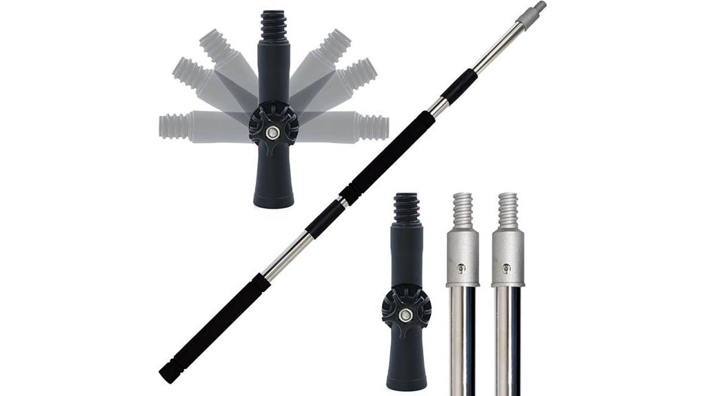 adjustable paint roller length