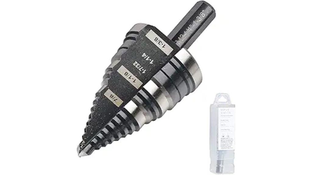 adjustable steel step drill