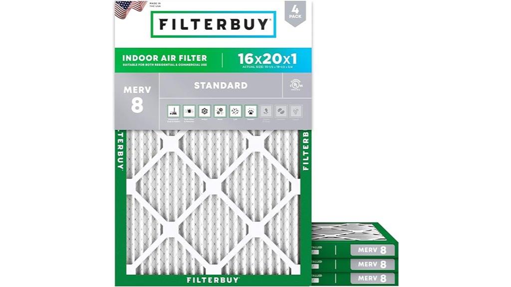 affordable 4 pack air filters