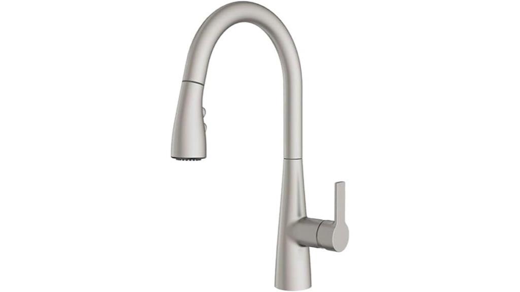 amazon basics pull down faucet