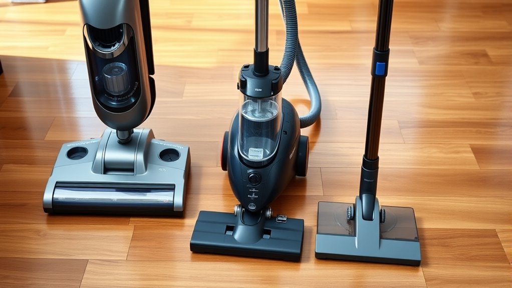 assessing suction and maneuverability
