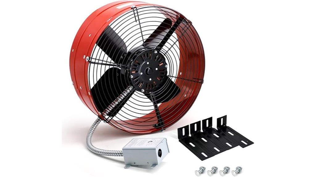 attic fan with thermostat