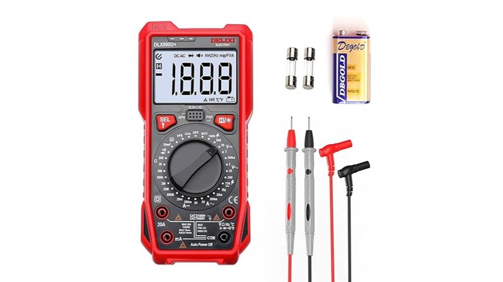 auto ranging high accuracy multimeter