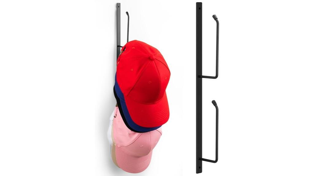 baseball cap hat rack