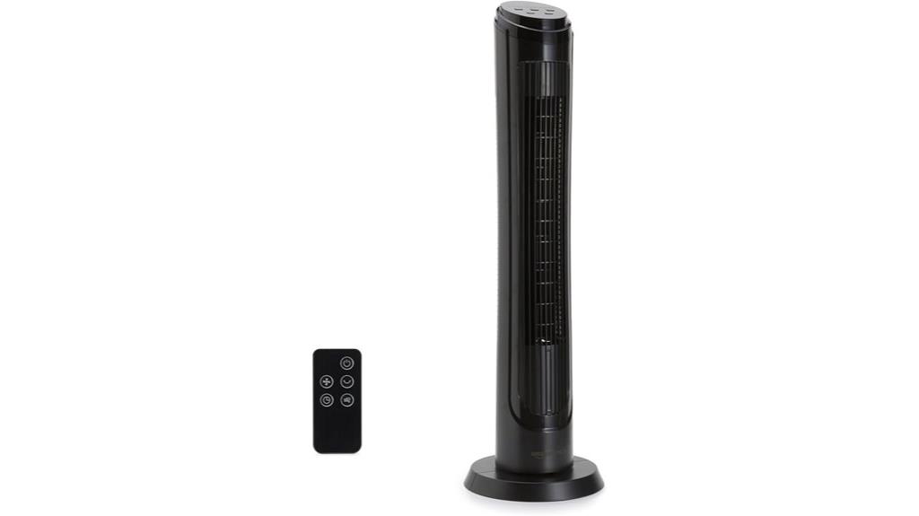 basic digital tower fan