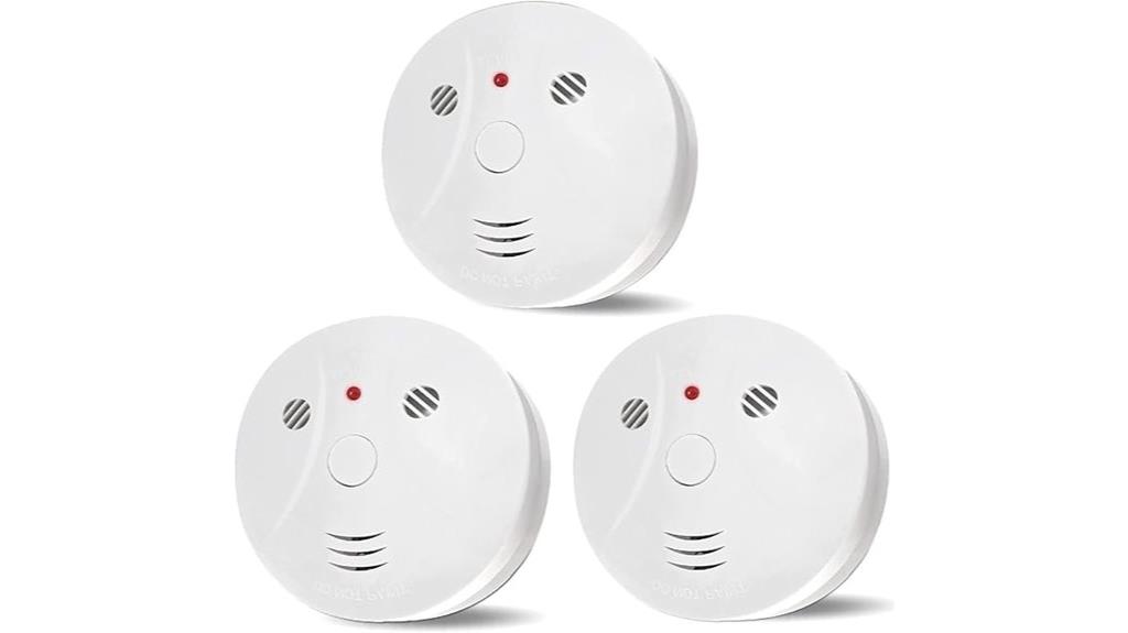 battery operated photoelectric smoke detectors