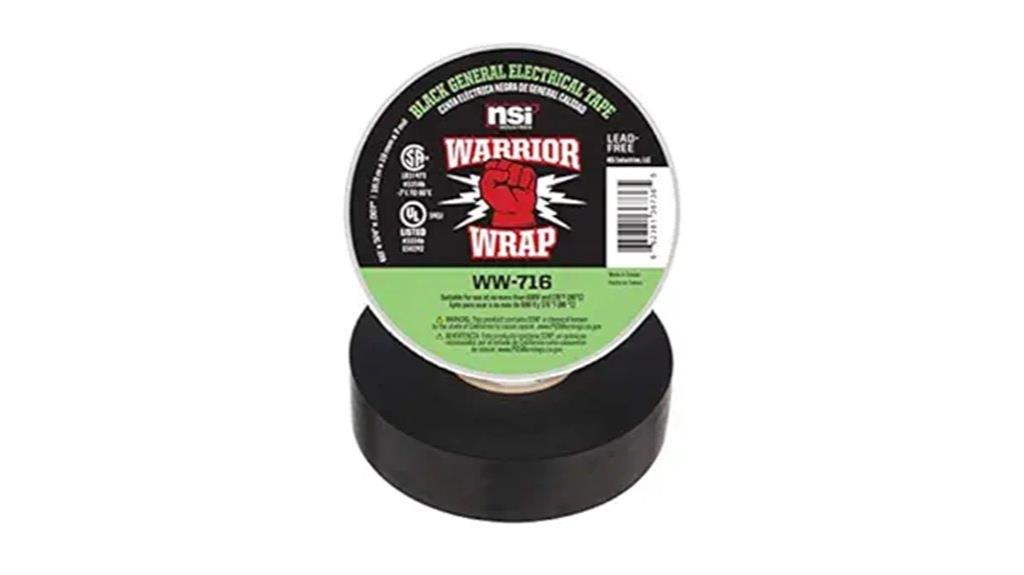 black 7 mil tape