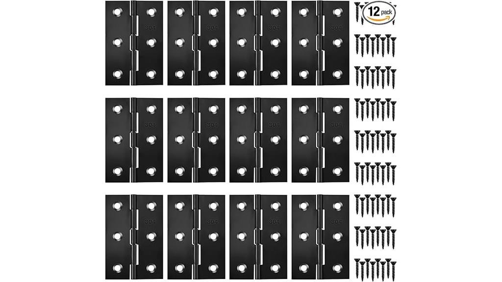 black butt hinges pack