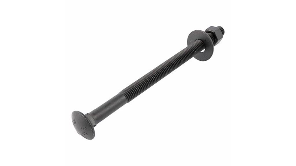black ceramic coated bolts