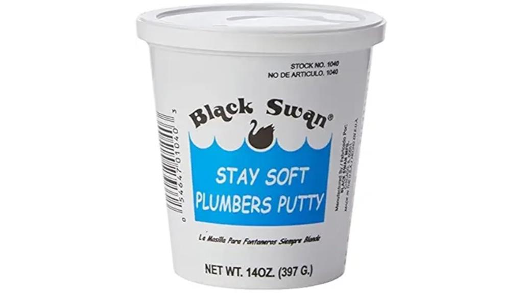 black swan plumbers putty