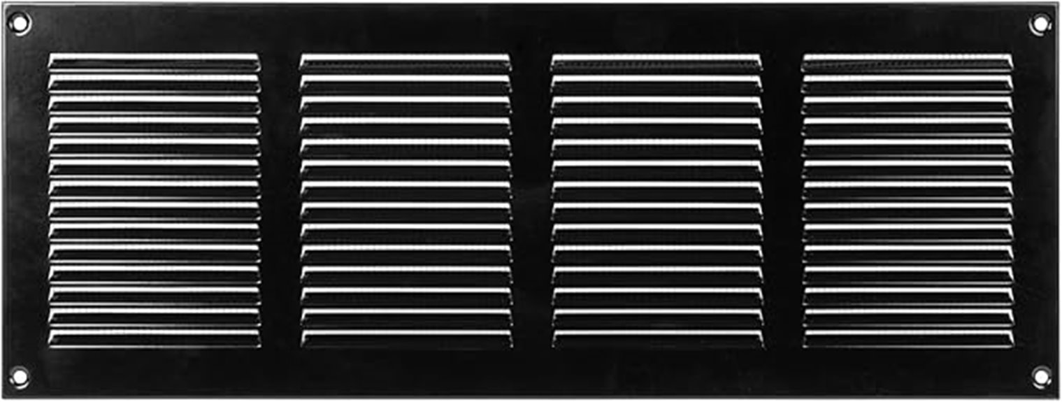black vent cover