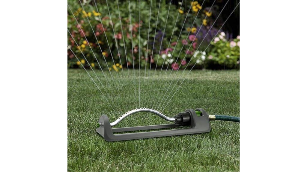 brass nozzle lawn sprinkler