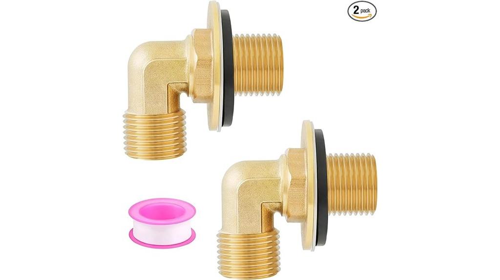 brass wall faucet kit