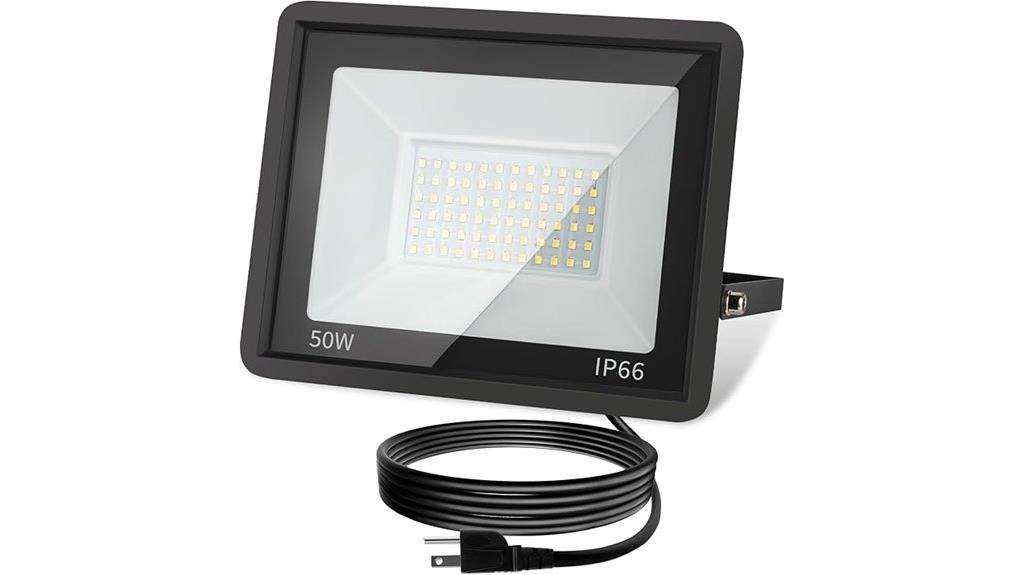 bright waterproof outdoor floodlight