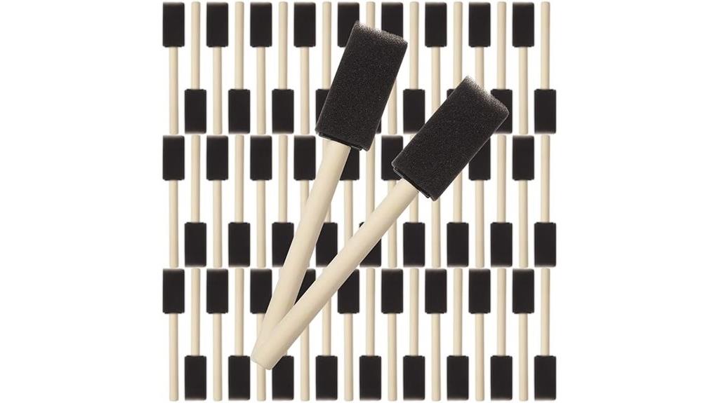 bulk 1 inch foam brushes