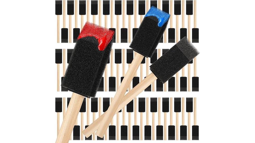 bulk foam brush set