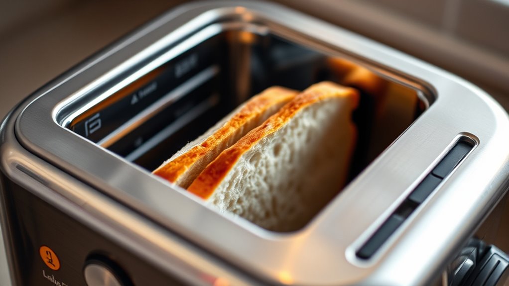 calibrate toaster for evenness