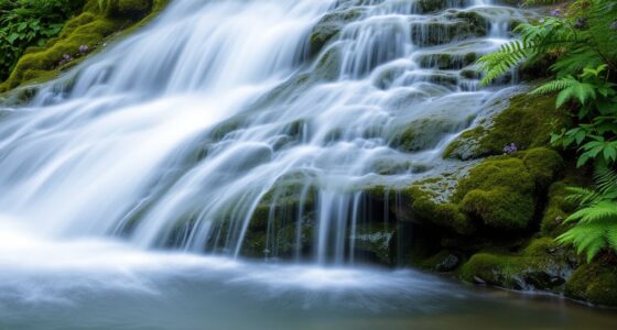 calming waterfall acoustic techniques
