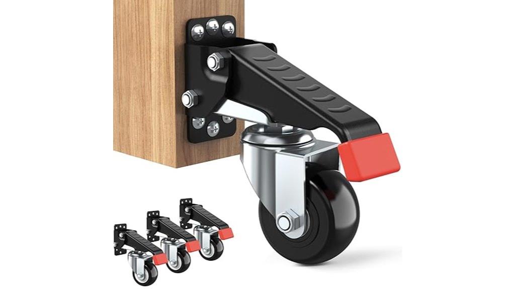 casters kit for workbenches