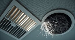 check and clear air vents