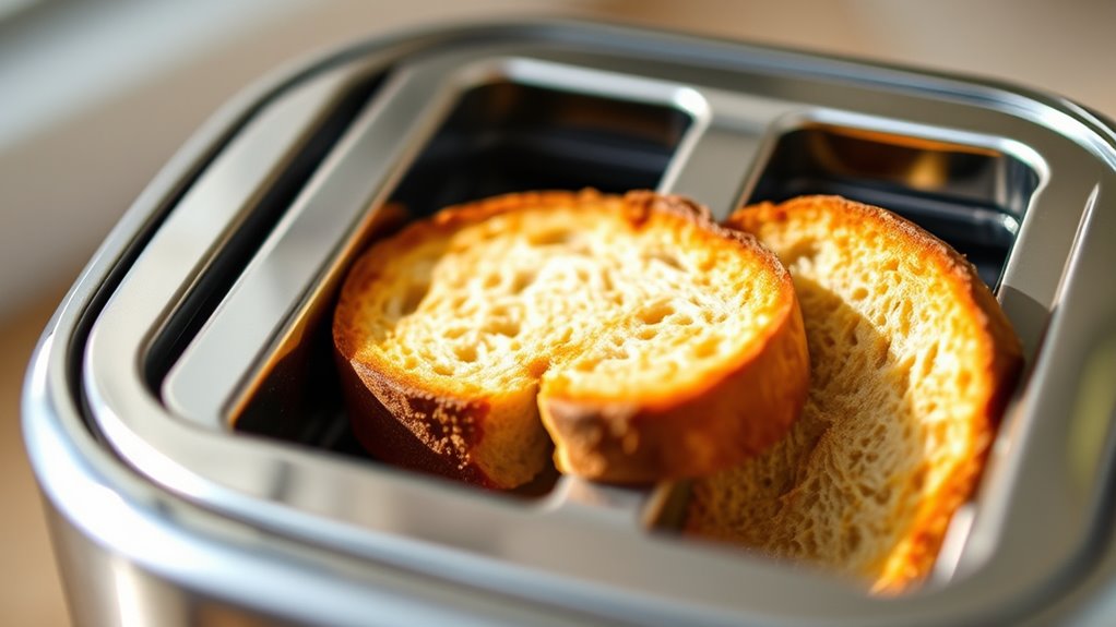 check toaster calibration regularly